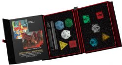 FANROLL -  DUNGEONS & DRAGONS, THEN/NOW DICE SET: D&D 50TH ANNIVERSARY -  DUNGEONS & DRAGONS