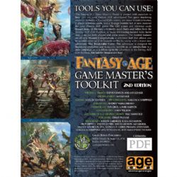 FANTASY AGE -  GAMEMASTER'S TOOLKIT (ANGLAIS) -  2ND EDITION