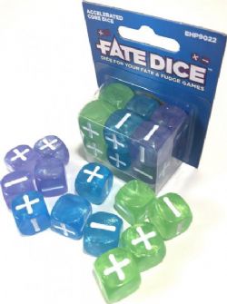 FATE CORE SYSTEM -  ACCELERATED CORE - FATE DICE