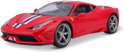 FERRARI -  458 SPECIALE , ROUGE - 1/18 -  RACE AND PLAY
