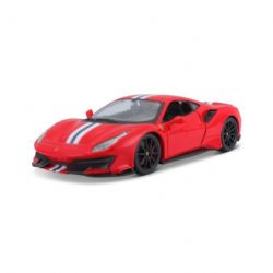 FERRARI -  FERRARI 488 PISTA , ROUGE - 1/24 -  RACE AND PLAY