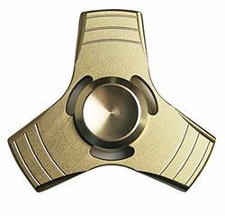 FIDGET - HAND SPINNERS -  FIDGET SPINNER DE MÉTAL - DORÉ