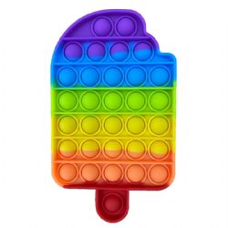 FIDGET -  SUCETTE GLACÉE - ARC-EN-CIEL -  POP IT FIDGET 4