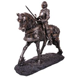 FIGURINE DE CHEVALIER USAGÉ PAS DE BOITE