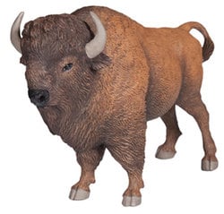 FIGURINE PAPO -  BISON D'AMÉRIQUE (12 CM) -  WILD ANIMAL KINGDOM 50119