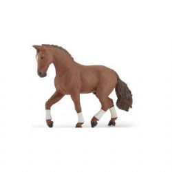 FIGURINE PAPO -  CHEVAL HANOVRIEN ALEZAN (10 CM HAUT ET 14 CM LONG) -  HORSES, FOALS AND PONIES 51556