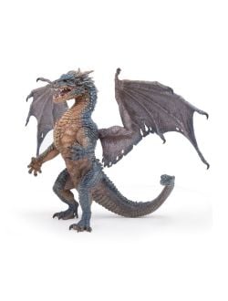 FIGURINE PAPO -  DRAGON ROI -  MEDIEVAL AND FANTASY 36043