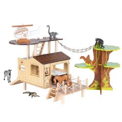 FIGURINE PAPO -  L'HÔPITAL DE BROUSSE -  VIE SAUVAGE 60121