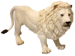 FIGURINE PAPO -  LE LION BLANC (8 CM) -  WILD ANIMAL KINGDOM 50074