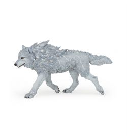 FIGURINE PAPO -  LOUP DES GLACES -  MEDIEVAL AND FANTASY 36033