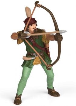 FIGURINE PAPO -  ROBIN DES BOIS DEBOUT -  MEDIEVAL AND FANTASY 39954