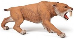 FIGURINE PAPO -  SMILODON (16 CM) -  THE DINOSAURS 55022