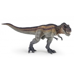 FIGURINE PAPO -  T-REX COURANT (13 CM DE HAUT ET 32 CM DE LONG) -  DINOSAURES 55057