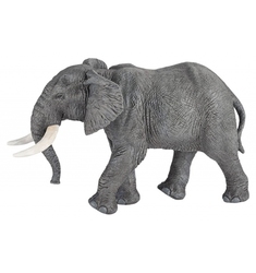 FIGURINE PAPO -  ÉLÉPHANT D'AFRIQUE (15CM) -  WILD ANIMAL KINGDOM 50192