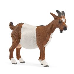 FIGURINE SCHLEICH -  CHÈVRE (6.5 CM) -  FARM WORLD 17074