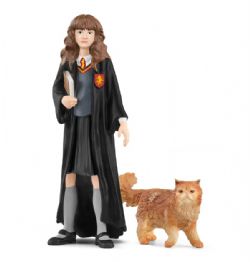 FIGURINE SCHLEICH -  HERMIONE GRANGER & PATTENROND -  WIZARDING WORLD HARRY POTTER 42635