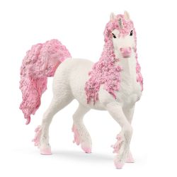 FIGURINE SCHLEICH -  JUMENT LICORNE FLEURIE (14 X 4 X 11,2 CM) -  BAYALA 70831