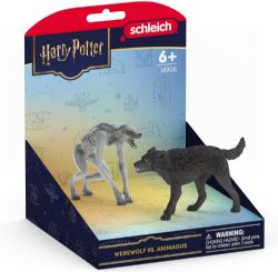 FIGURINE SCHLEICH -  LOUP-GAROU VS ANIMAGUS -  WIZARDING WORLD HARRY POTTER 14906