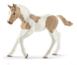 FIGURINE SCHLEICH -  POULAIN PAINT HORSE (9.5 CM) -  HORSE CLUB 13886