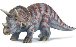 FIGURINE SCHLEICH -  TRICÉRATOPS (5 CM DE HAUT ET 12 C DE LONG) -  DINOSAURES 14504