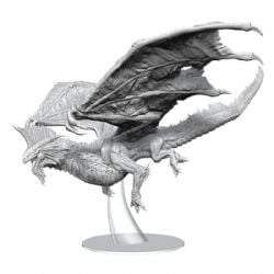 FIGURINES JEU DE ROLE -  ADULT SILVER DRAGON -  DUNGEONS & DRAGONS ICONS OF THE REALMS