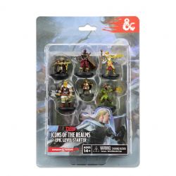 FIGURINES JEU DE ROLE -  D&D ICONS OF THE REALMS - EPIC LEVEL STARTER -  ICONS OF THE REALMS DUNGEONS & DRAGONS 5