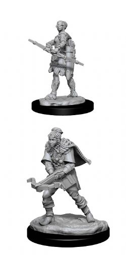 FIGURINES JEU DE ROLE -  FEMALE HUMAN RANGER -  DUNGEONS & DRAGONS D&D NOLZUR'S MARVELOUS UN