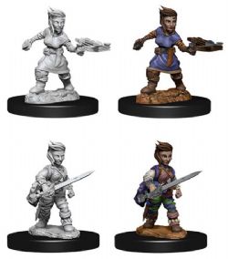 FIGURINES JEU DE ROLE -  HALFELIN ESCROC FEMME (2) -  WIZKIDS DEEP CUTS PATHFINDER