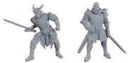 FIGURINES JEU DE ROLE -  ULDER RAVENGARD & ZEVLOR -  BALDUR'S GATE 3