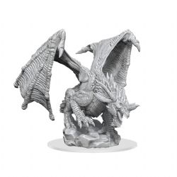 FIGURINES JEU DE ROLE -  YOUNG BLUE DRAGON -  DUNGEONS & DRAGONS D&D NOLZUR'S MARVELOUS MI