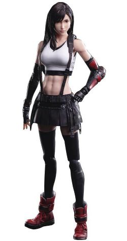 FINAL FANTASY -  FIGURINE ARTICULÉE DE TIFA LOCKHART -  PLAY ARTS KAI