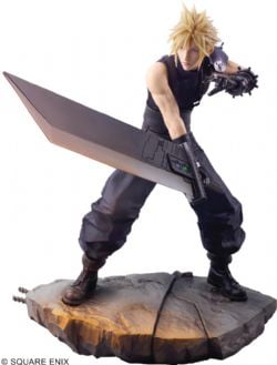 FINAL FANTASY -  FIGURINE DE CLOUD STRIFE - FF VII REBIRTH -  STATIC ARTS