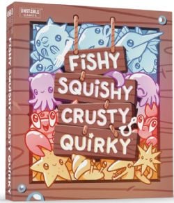 FISHY, SQUISHY, CRUSTY & QUIRKY -  JEU DE BASE (ANGLAIS)