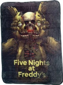 FIVE NIGHTS AT FREDDY'S -  COUVERTURE ULTRA-DOUCE  (114 CM X 152 CM)