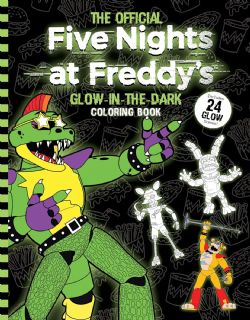 FIVE NIGHTS AT FREDDY'S -  THE OFFICIAL GLOW-IN-THE-DARK COLORING BOOK (V.A.)