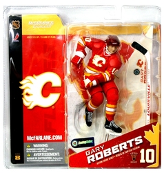 FLAMES DE CALGARY -  GARY ROBERTS (15 CM)