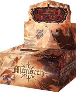 FLESH AND BLOOD -  FIRST EDITION BOOSTER PACK (ANGLAIS) -  MONARCH
