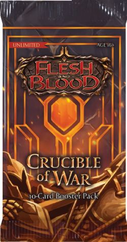 FLESH AND BLOOD -  UNLIMITED BOOSTER PACK (ANGLAIS) (P10/B24/C4) -  CRUCIBLE OF WAR