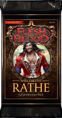 FLESH AND BLOOD -  UNLIMITED BOOSTER PACK (ANGLAIS) -  WELCOME TO RATHE