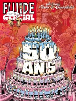 FLUIDE GLACIAL -  MAGAZINE ANNIVERSAIRE - PILE 50 D'UMOUR ET BANDEDESSINÉES ( V.F.)