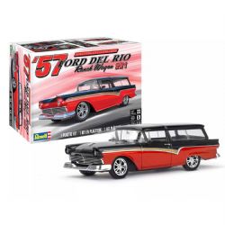 FORD -  57 FORD DEL RIO RANCH WAGON 2N1 - 1/25 -  REVELL