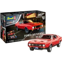 FORD -  71 MUSTANG MACH 1 - 1/25 (NIVEAU 4) JAMES BOND 007 LES DIAMANTS SONT ÉTERNELS -  REVELL