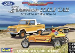 FORD -  BRONCO HALF CAB WITH DUNE BUGGY 1/25 (MOYEN)
