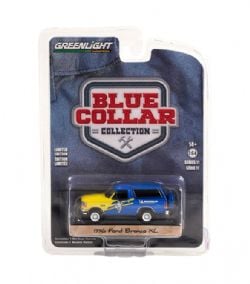 FORD -  BRONCO XL 1996 - MICHELIN - 1/64 -  BLUE COLLAR COLLECTION