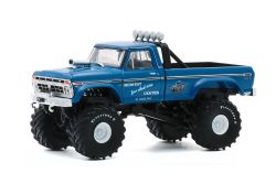 FORD -  FORD F-250 MONSTER TRUCK 1974, BLEU MIDWEST  AND PERFORMANCE CENTER  - 1/43 -  KINGS OF CRUNCH