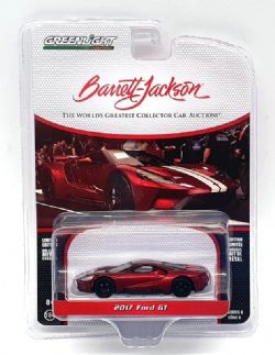 FORD -  FORD GT 2017, ROUGE - 1/64 -  BARRETT-JACKSON 50TH ANNIVERSARY
