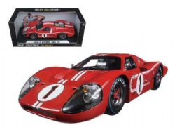 FORD -  FORD MK IV 1967 SHELBY 1/18 - ROUGE