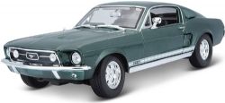 FORD -  MUSTANG GTA FASTBACK 1967 1/18 - VERT