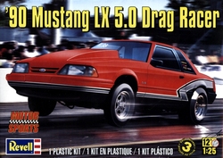 FORD -  MUSTANG LX 5.0 DRAG RACER 1990 1/25 (DIFFICILE)