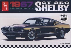 FORD -  SHELBY GT-350 1967 1/25 (MOYEN) - BLANC